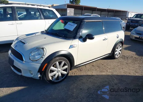 2010 Mini Cooper S Clubman from USA, damaged, VIN WMWMM3C57ATP94538
